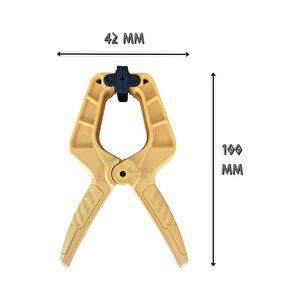 Sgs1681 Pratik Mandal Işkence 100 Mm. - Çene Açıklığı 42 Mm. - 1 Adet