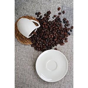 Şira 4 Parça 2 Kişilik Porselen Kahve Fincan Takımı