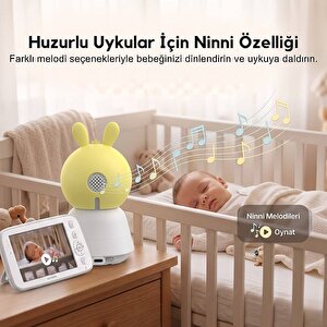 Ntl-bc-04wbm Bebek Kamerası, Ebeveyn Ekranlı Ve Ninni Özellikli Bebek Kamerası