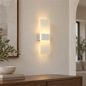 Pearl 3 Renkli 8 Watt Buz Camlı Modern Salon Ledli Aplik