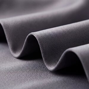 Halkalı Blackout Fon Perde Antrasit Renk Özel Ölçü 300x240 cm