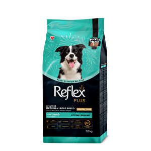 Plus Pocket Treats İlaveli Orta Ve Büyük Irk Kuzu Etli Yetişkin Köpek Maması 12 Kg