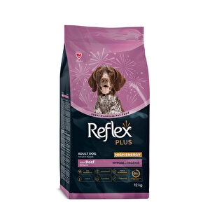 Plus Hipoalerjenik High Energy Dana Etli Yetişkin Köpek Maması 12 Kg