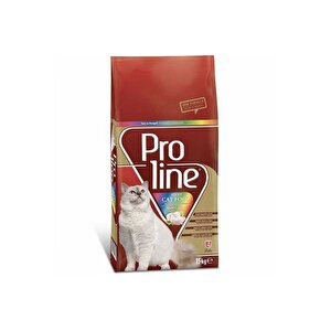 Multi Colour Renkli Taneli Yetişkin Kedi Maması 15 Kg