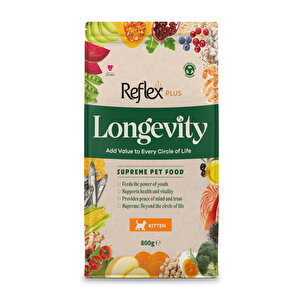 Plus Longevity Yavru Kedi Maması 800g