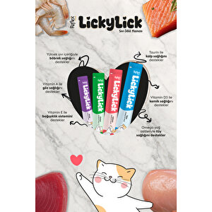 Plus Lickylick Sıvı Ödül Maması Karışık Paket 15g X 48 Adet