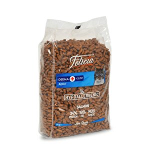 Az Tahıllı Yetişkin Somonlu Hypoallergenic Kedi Maması 1 Kg