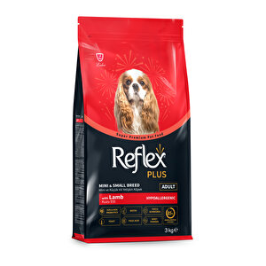 Plus Hypoallergenic Kuzu Etli Mini Ve Küçük Irk Yetişkin Köpek Maması 3 Kg