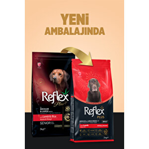 Plus Hipoalerjenik Kuzu Etli & Orta Ve Büyük Irk Yetişkin Köpek Maması 3 Kg