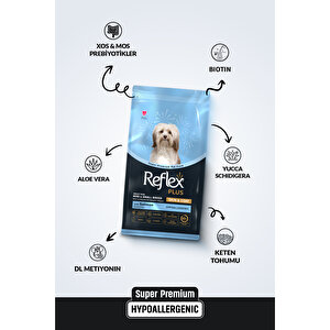Plus Hipoalerjenik Mini Ve Küçük Irklar Için Somonlu Yetişkin Köpek Maması 3 Kg