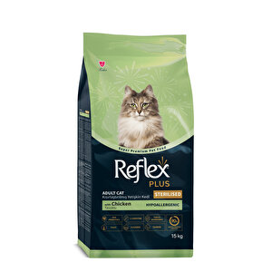 Plus Tavuklu Yetişkin Kısırlaştırılmış Kedi Maması 15 Kg
