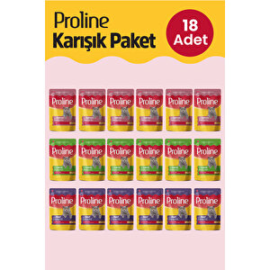 Pouch Karışık Yaş Kedi Mama 18 X 85 Gr