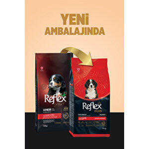 Plus Hipoalerjenik Kuzu Etli Orta Ve Büyük Irk Yavru Köpek Maması 18 Kg