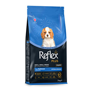 Plus Hipoalerjenik Mini Ve Küçük Irklar Için Somonlu Yavru Köpek Maması 3 Kg