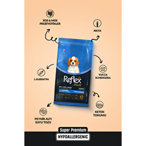 Plus Hipoalerjenik Mini Ve Küçük Irklar Için Somonlu Yavru Köpek Maması 3 Kg
