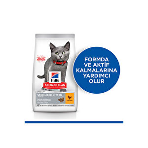 Scıence Plan Sterilised Kitten Tavuklu Kısırlaştırılmış Yavru Kedi Maması 1,5 Kg