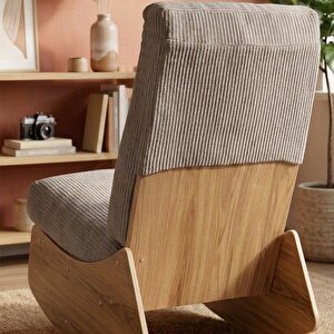 Comfort Sallanır Koltuk Tv Koltuğu Sallanan Berjer Sandalye Gri