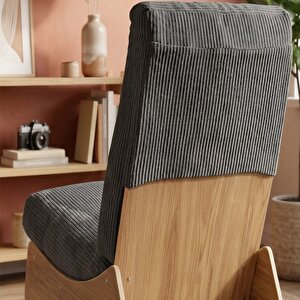 Comfort Sallanır Koltuk Tv Koltuğu Sallanan Berjer Sandalye Antrasit