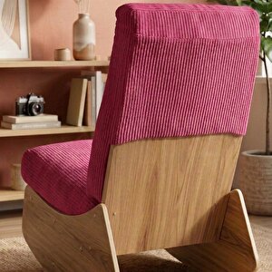 Comfort Sallanır Koltuk Tv Koltuğu Sallanan Berjer Sandalye Fuşya
