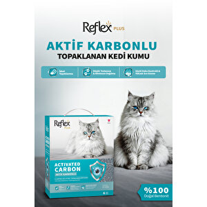 Plus Aktif Karbonlu Topaklanan Kedi Kumu 6l X 2 Adet