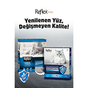 Plus Hassas Kediler Için Parfümsüz Topaklanan Kedi Kumu 10l