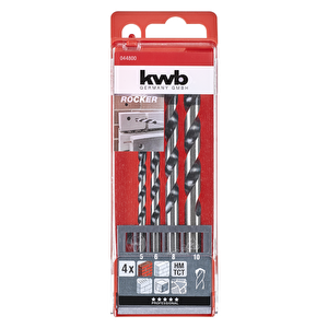 Kwb Rocker Beton Matkap Uç Seti 4 Parça 5-10 Mm
