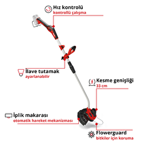 Akülü Kenar Kesme Makinesi Ge-ct 18/33 Li E-solo 3411270
