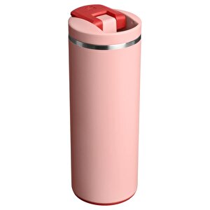 The Transit Fliptop Mug Peach Rose 0.35 Litre