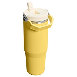 The Iceflow Flip Straw 0.89 Litre Pipetli Termos Daffodil