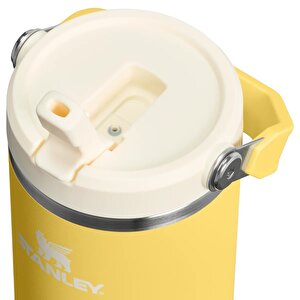 The Iceflow Flip Straw 0.89 Litre Pipetli Termos Daffodil