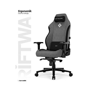 Riftwalker Ergonomik Oyuncu Koltuğu Gri