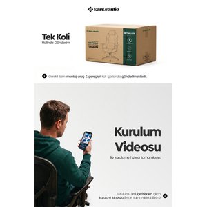 Riftwalker Ergonomik Oyuncu Koltuğu - Siyah