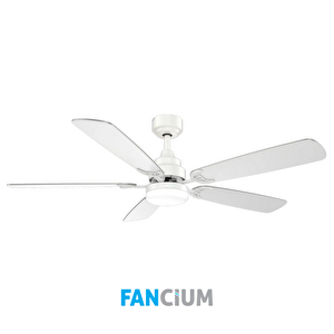 Dkf-510 Beyaz Led Aydınlatmalı Uzaktan Kumandalı Tavan Vantilatörü