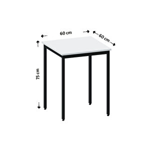 Balkon Bahçe Mutfak 5'li Bistro Set Masa Sandalye Takımı