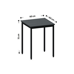 Balkon Bahçe Mutfak 5'li Bistro Set Masa Sandalye Takımı
