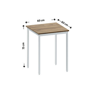 Balkon Bahçe Mutfak 5'li Bistro Set Masa Sandalye Takımı