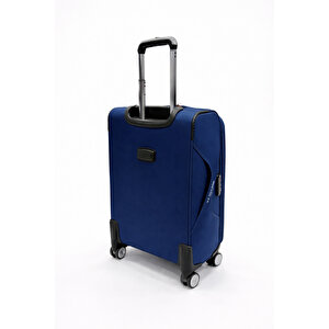 U.s. Polo Assn. Kabin Boy Kumaş Valiz Lacivert-bordo 26051