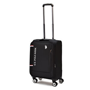 U.s. Polo Assn. Kabin Boy Kumaş Valiz Siyah 8077