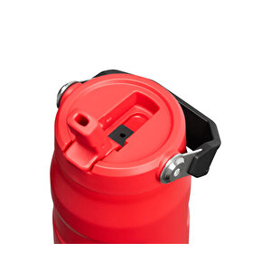 The Iceflow Bottle Flip Straw 2.0 0.7l Pipetli Termos 10-11283-0507 Kırmızı