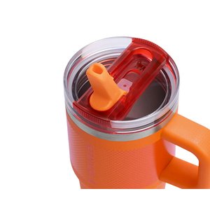 The Quencher Protour Flip Straw Termos 0,60 L Pipetli Termos 10-12484-099 Turuncu