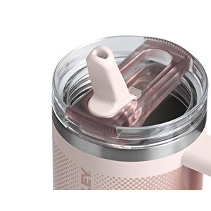 The Quencher Protour Flip Straw Termos 0,60 L Pipetli Termos 10-12484-096 Beyaz