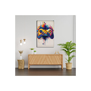 Oyun Kolu Temalı Lüx Cam Tablo | Lüks Modern Dekorasyon Temalı Dekoratif Duvar Tablosu, Salon, Ev Ve Ofis Dekoru, 30x45 cm