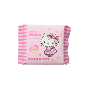 Sanrio Lisanslı Hello Kitty İnci Dokulu Kuru Mendil – %100 Viskon Yumuşak Ve Emici Mendil (25 Adet)