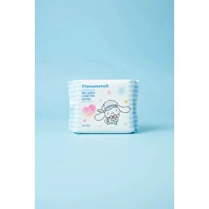 Sanrio Lisanslı Cinnamoroll İnci Dokulu Kuru Mendil – %100 Viskon Yumuşak Ve Hassas Mendil (25 Adet)