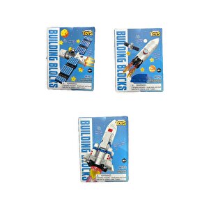 Lisanslı Ultra Roket Takımı Oyun Bloğu – Uzay Temalı 12 Cm