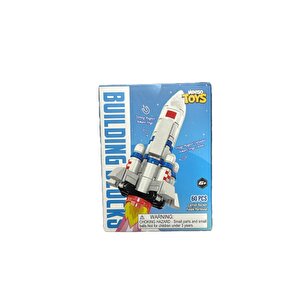 Lisanslı Ultra Roket Takımı Oyun Bloğu – Uzay Temalı 12 Cm