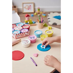 Sanrio Lisanslı Tatlı Serisi Oyun Hamuru Seti – 6 Çeşit Yaratıcı Oyun Hamuru