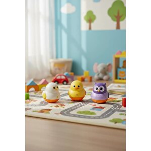Lisanslı Pilli Kıpırdayan Oyuncak – Hareketli 3 Model 8 Cm