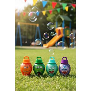 Lisanslı Canavar Dökülmez Baloncuk Oyuncağı – 4 Model Tek Adet