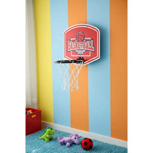 Lisanslı Portatif Mini Basketbol Pota Seti – İç Mekan Eğlence Ve Egzersiz Seti 29,5 Cm